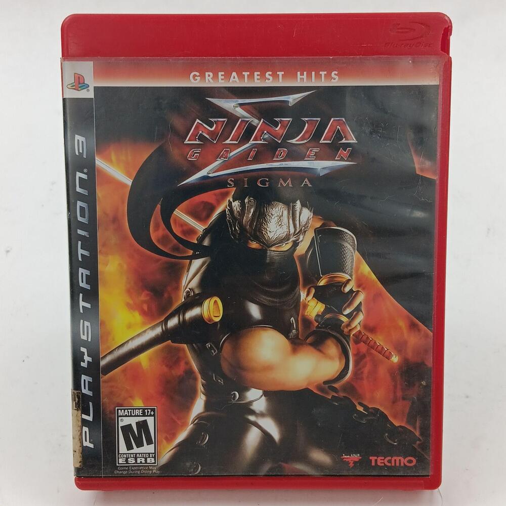 Ninja Gaiden Sigma Sony PlayStation 3 PS3 Game Greatest Hits M Tecmo 2007 Action